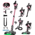 Cordless Vacuum Cleaner, 55Kpa/500W/45min 10 in 1 Powerful Stick Vacuum Cleaner for Home Pet Hair/Hard Floor/Carpet